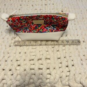 Betsey Johnson Sprinkle Pattern Cosmetic Bag